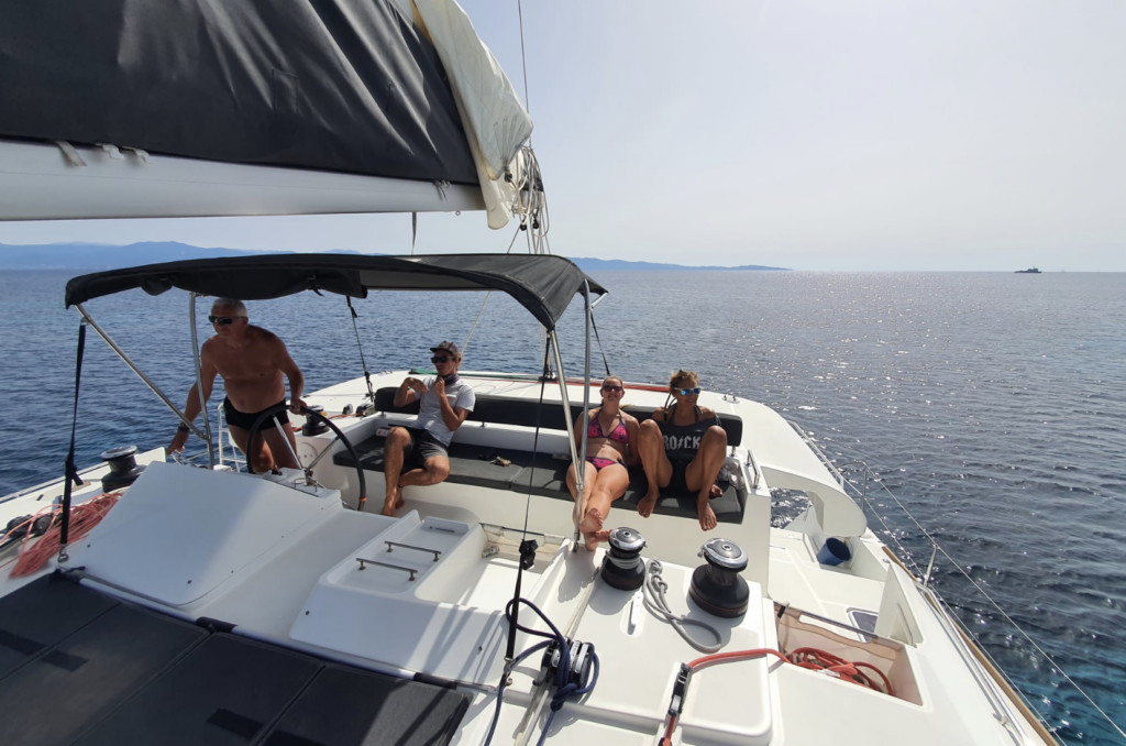 Vacancier a bord du LUPIN - LAGOON 450F (2019)